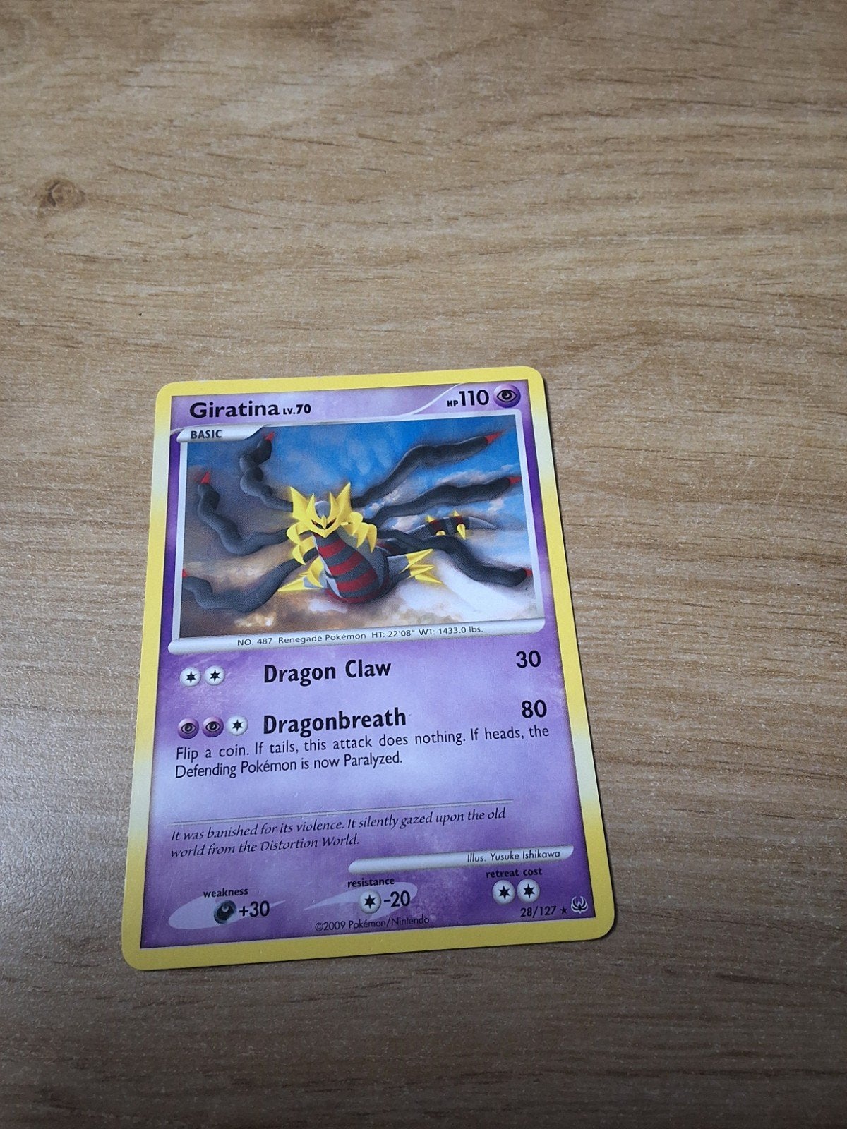 giratina Lv.70 28/127, Hobby en Vrije tijd, Verzamelkaartspellen | Pokémon, Ophalen