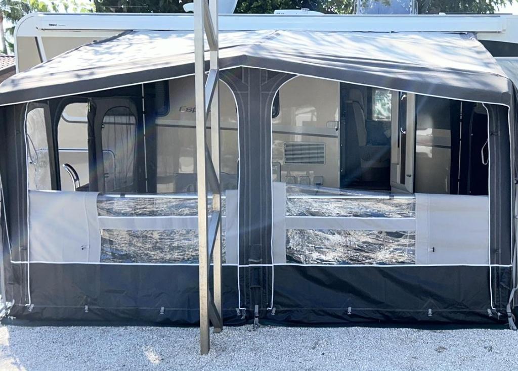 Dometic club AIR pro vierseizoenen 390 M, Caravanes & Camping, Auvents, Comme neuf, Dometic, Polyester, Enlèvement