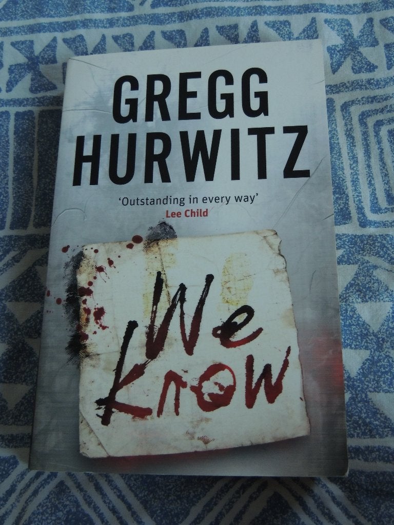 We Know by Gregg Hurwitz, Enlèvement ou Envoi, Comme neuf, Amérique, Gregg Hurwitz