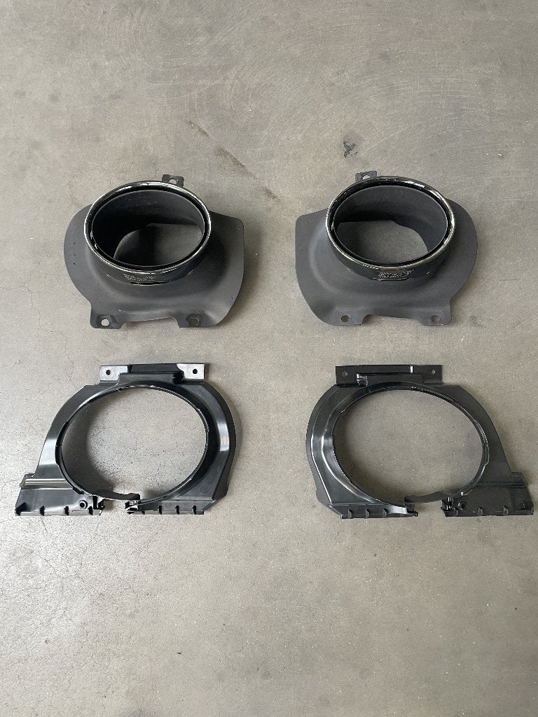 OEM Porsche uitlaattips voor de Porsche 911 (992) Turbo S, Enlèvement ou Envoi, Porsche