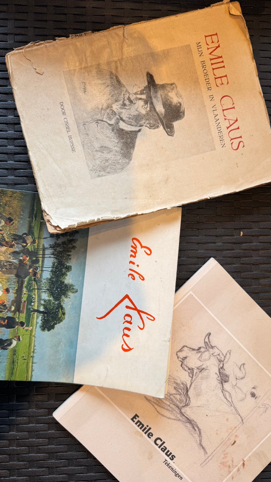 Bundel Emile Claus, Ophalen of Verzenden, Gelezen, Schilder- en Tekenkunst