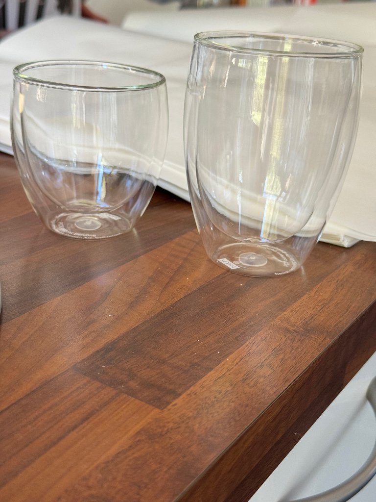 Bodum dubbelwandige glazen 16 stuks, Ophalen, Gebruikt, Overige typen