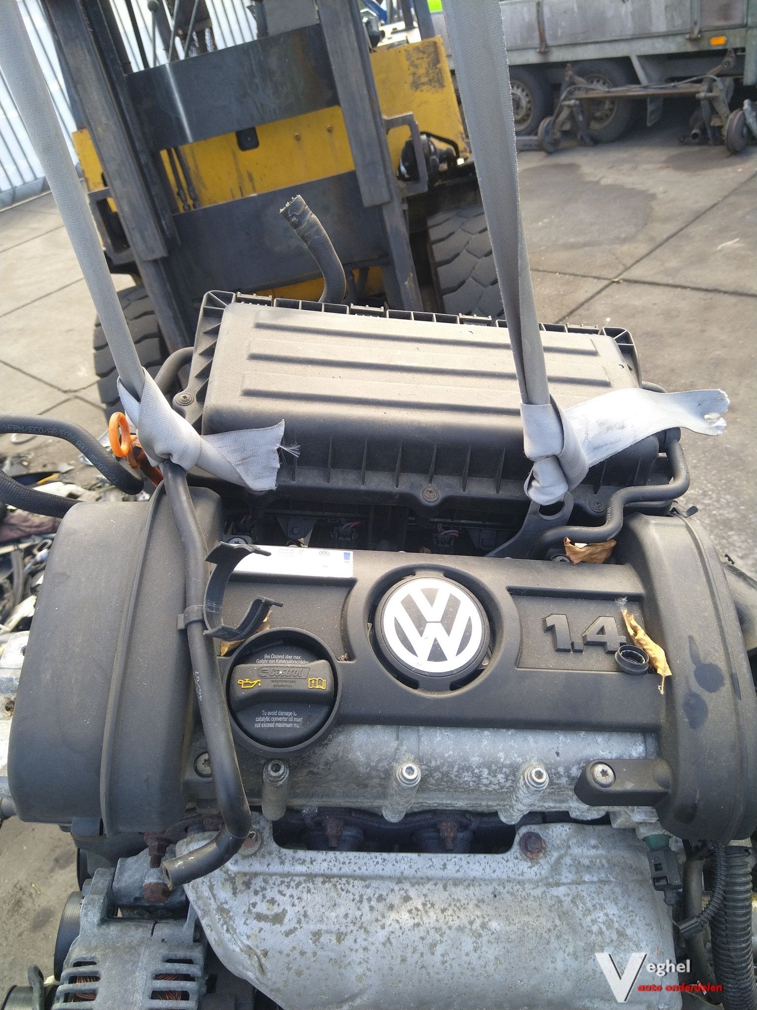 Volkswagen golf 5 motorblok kaal 1.4 benzine 2008, -, Volkswagen, -, Enlèvement