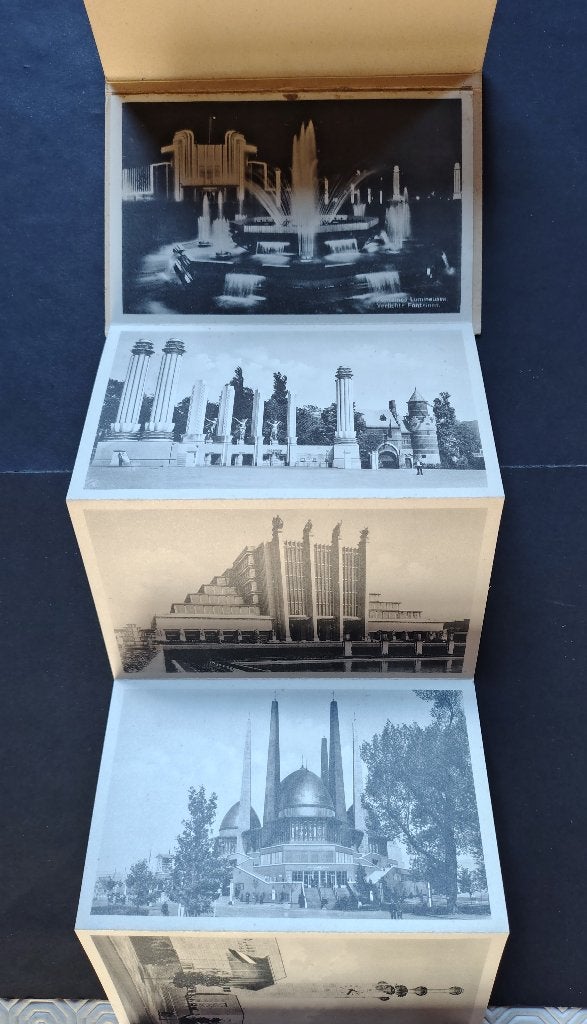 Cartes postales anciennes Exposition universelle, Enlèvement ou Envoi, 1920 à 1940, Non affranchie, Bruxelles (Capitale)
