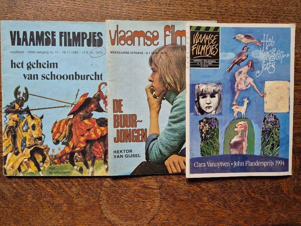 Vlaamse filmpjes nrs 1274  &  1573  & 2141, Ophalen of Verzenden, Zo goed als nieuw