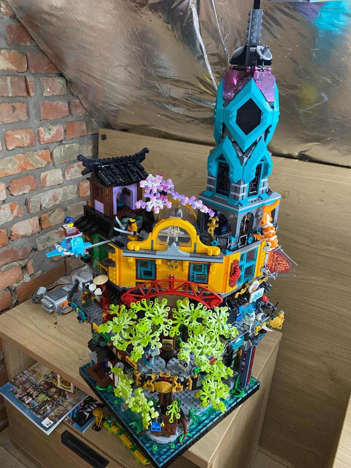 Ninjago city gardens, Ophalen, Zo goed als nieuw