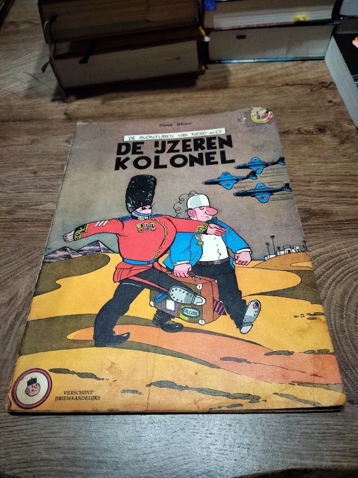 Stripverhalen Nero, Boeken, Ophalen