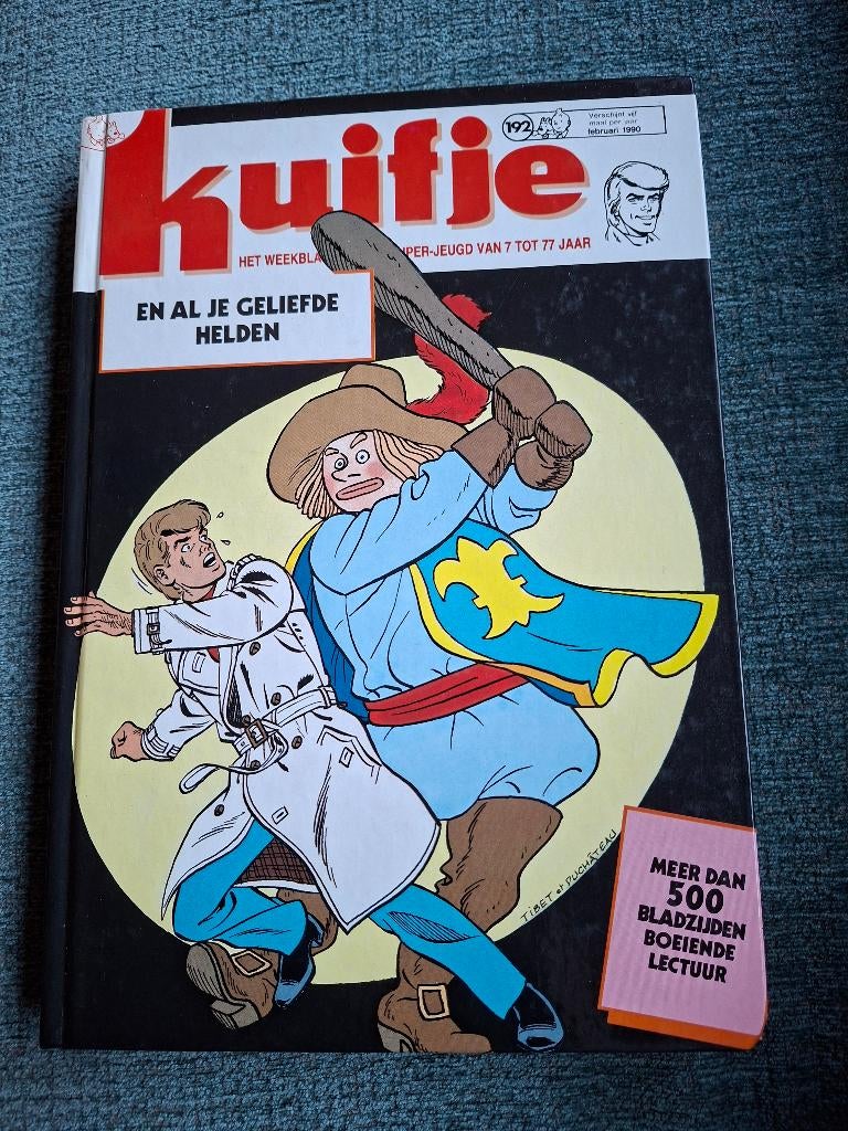 Kuifje en al je geliefde helden, weekblad, Ophalen of Verzenden, Kuifje, Gebruikt, Boek of Spel
