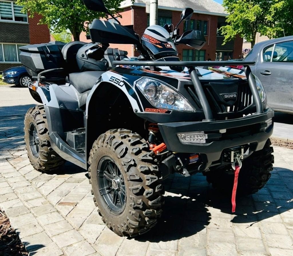 quad Goes 550 Cobalt Limited Le7‑B1 – 1000 km – topstaat, Motos, 495 cm³, 12 à 35 kW