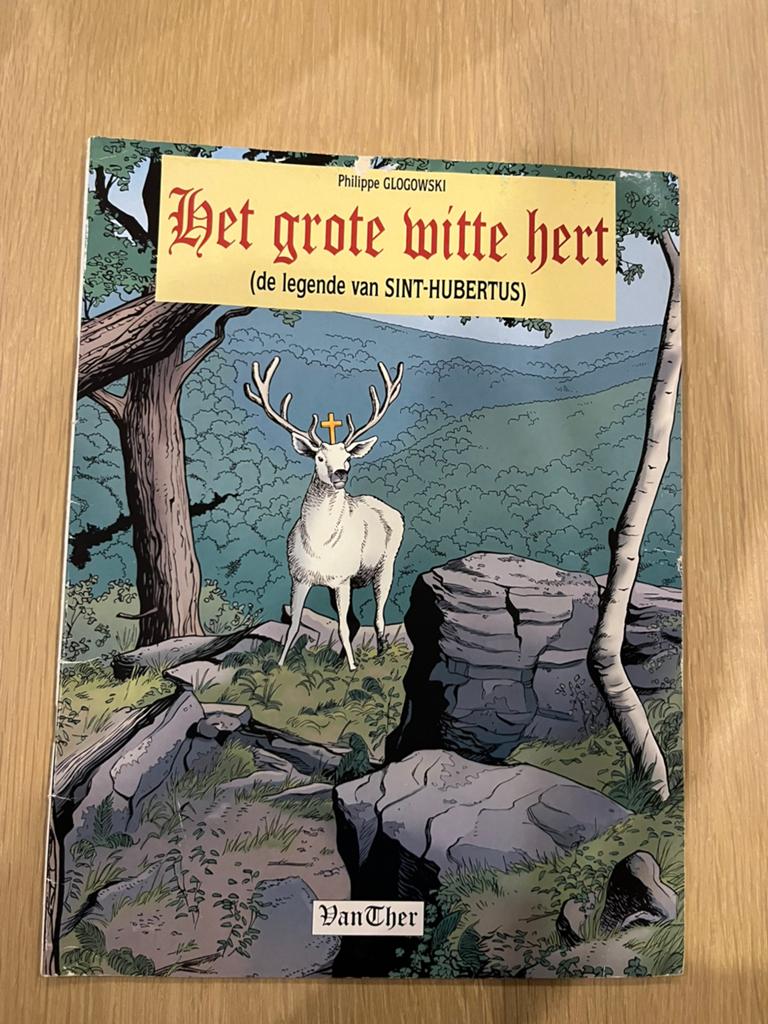 Het grote witte hert (de legende van Sint-Hubertus), Eén stripboek, Ophalen of Verzenden, Gelezen