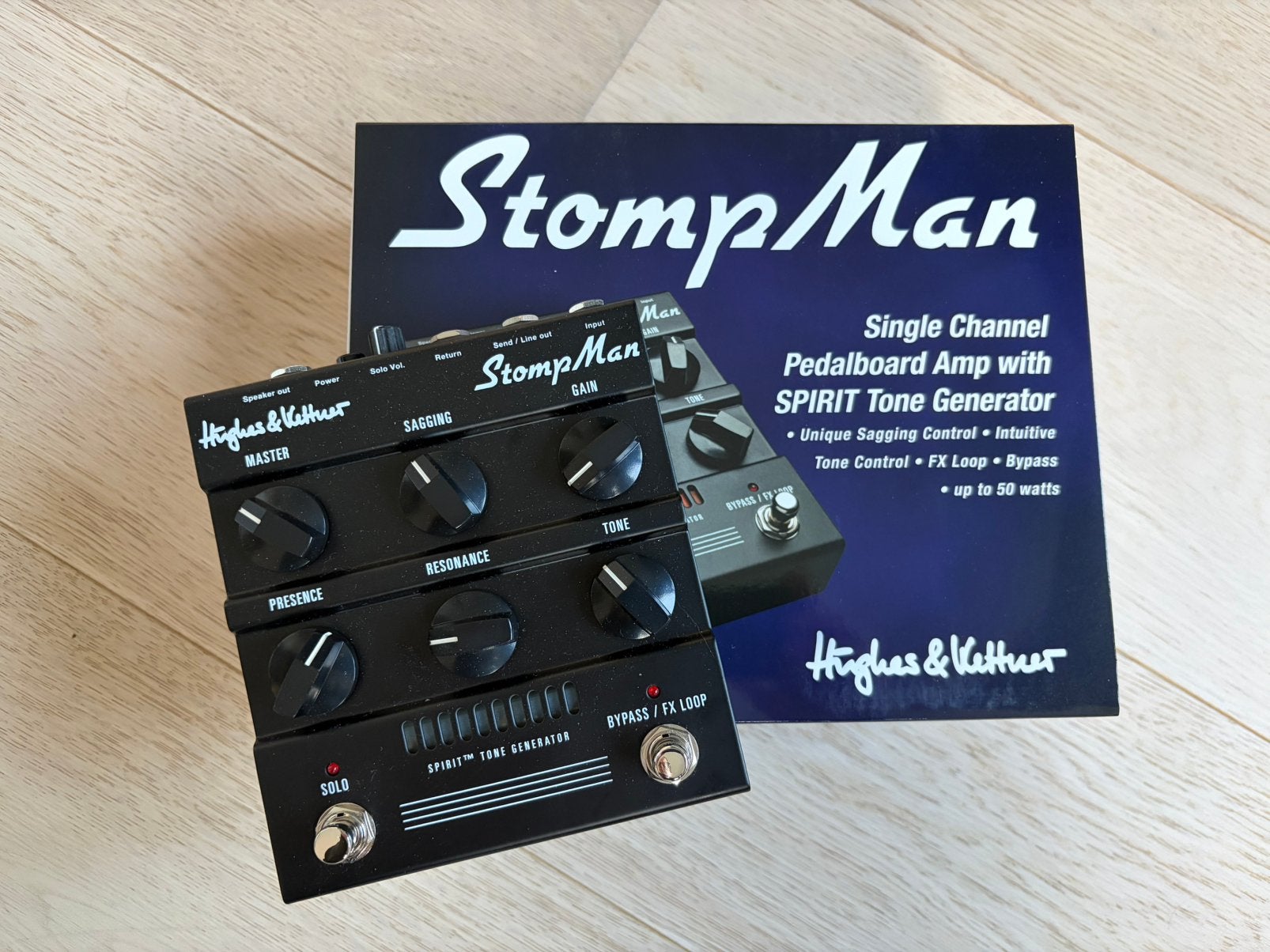 Hughes & Kettner StompMan versterker, Ophalen of Verzenden, Zo goed als nieuw