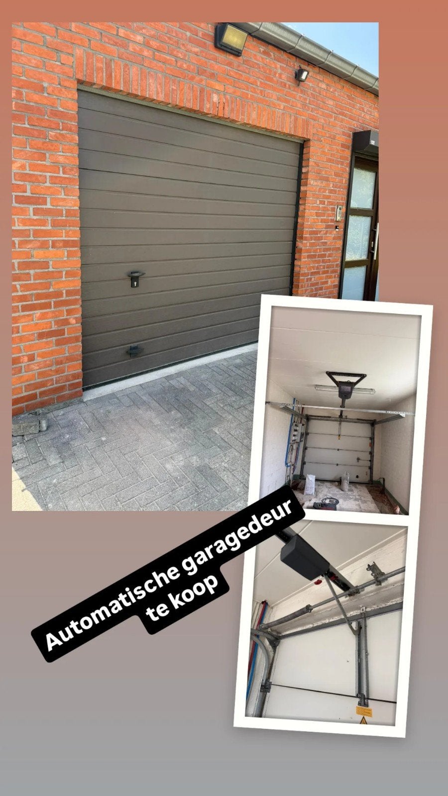 garagepoort, Ophalen