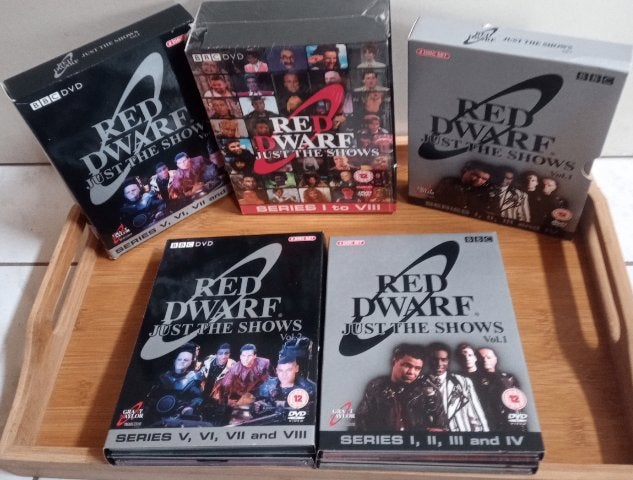"Red Dwarf S1-S8" 10xDVD (1x afgespeeld), Ophalen of Verzenden