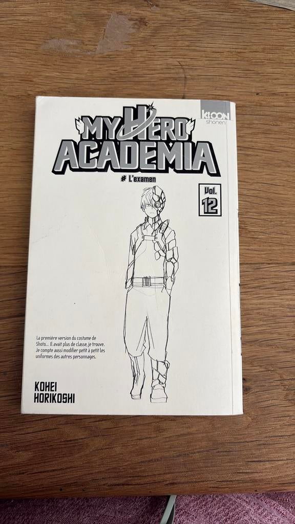 manga my hero academia, Enlèvement, Comme neuf