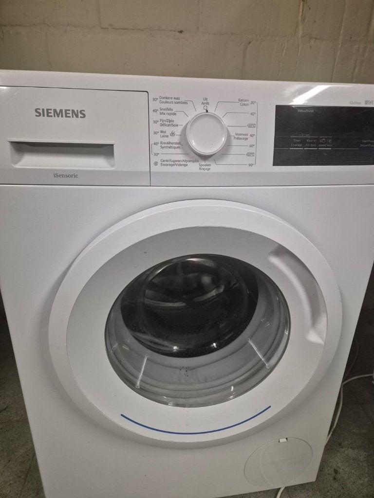Siemens iQ300 wasmachine + droogkast set, Electroménager, 1200 à 1600 tours, 6 à 8 kg, Classe énergétique A ou plus économe, 85 à 90 cm