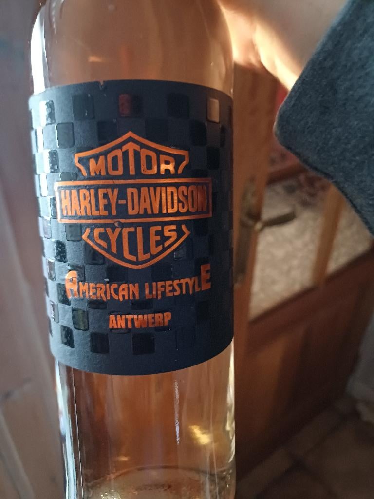 Fles champagne en rose wijn (harley davidson), Verzamelen, Ophalen, Nieuw, Champagne
