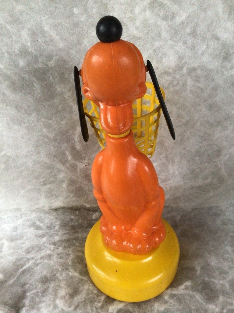 Vintage Pluto met mand. W Disney Production Italy, Enlèvement ou Envoi