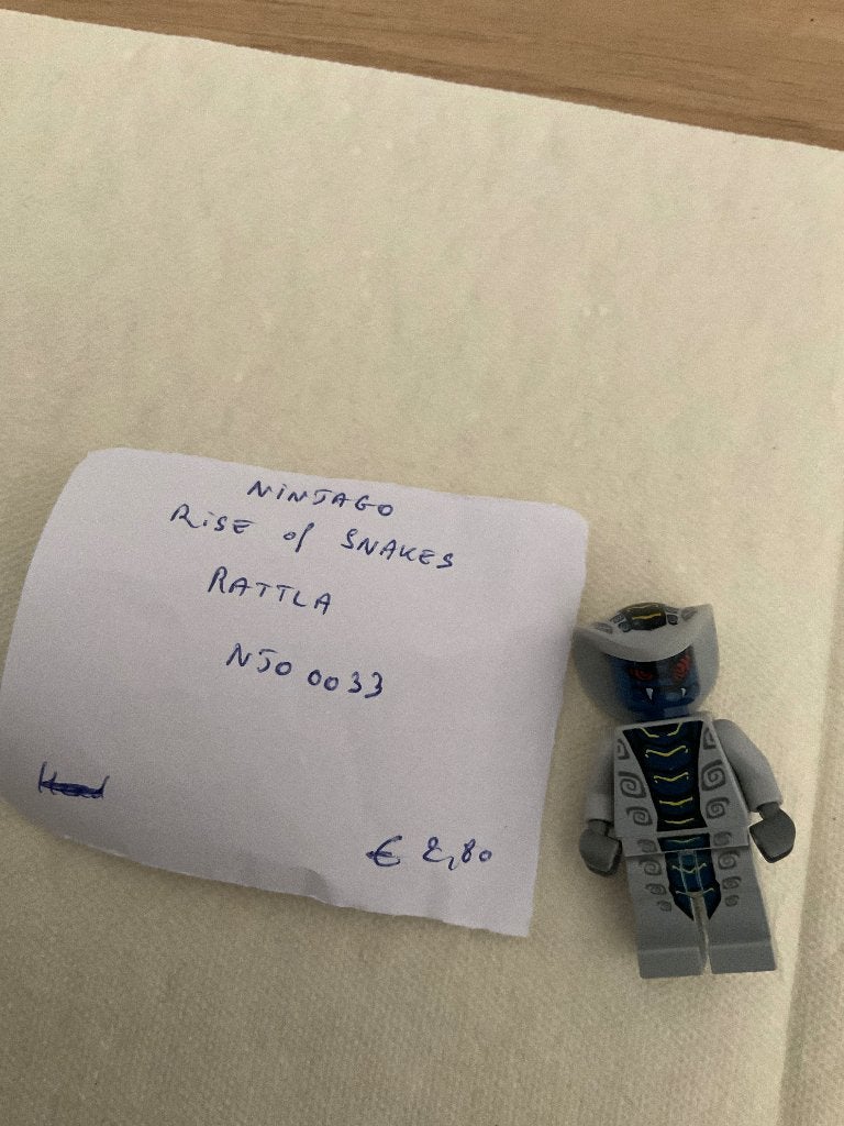 Lego Ninjago Figa NJO0033 Rattla, Enlèvement ou Envoi, Lego, Comme neuf, Minifigurine