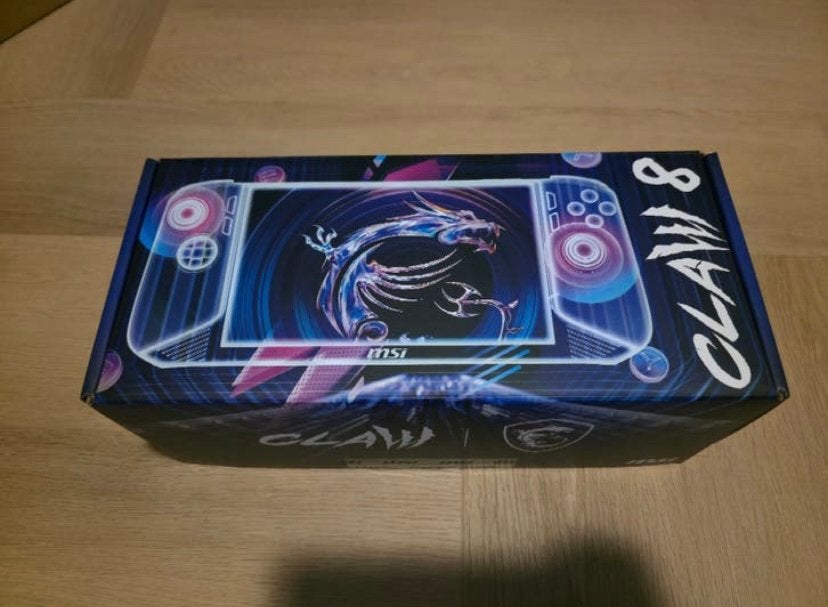 Msi claw 8 AI+, Games en Spelcomputers, Spelcomputers | Overige, Ophalen of Verzenden, MSI, Zo goed als nieuw