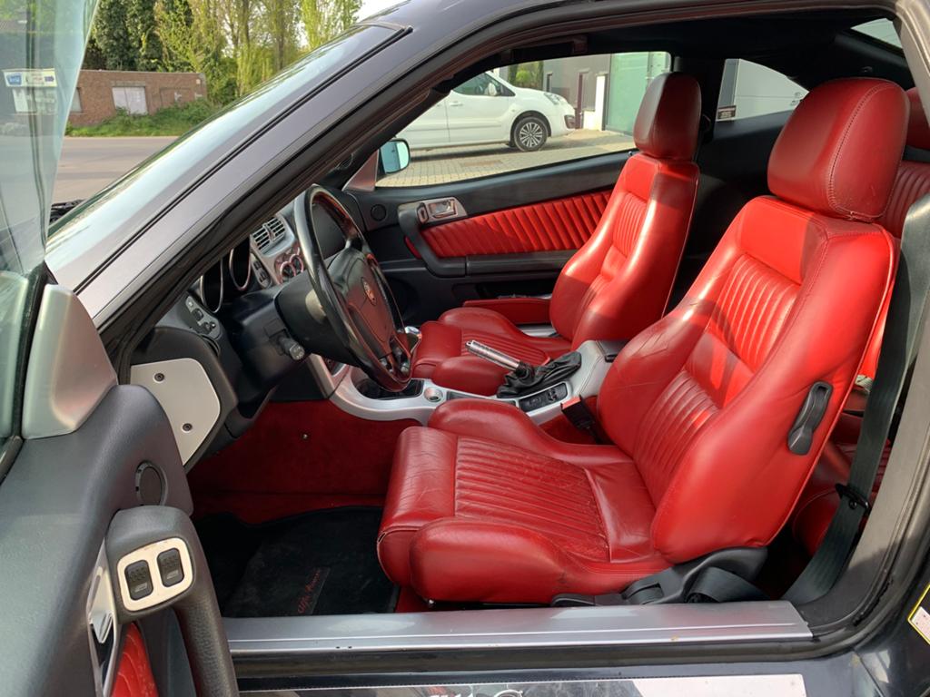 Alfa Roméo GTV 2.0 Twin Spark 1996, Autos, Cuir, Argent ou Gris, Entreprise, Boîte manuelle