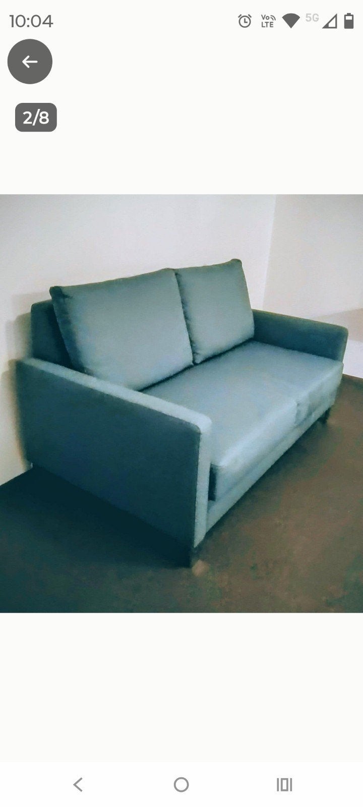 Zetel met slaap functie, dringend weg wegens aankoop nieuwe., Banc droit, Comme neuf, Enlèvement, Deux personnes