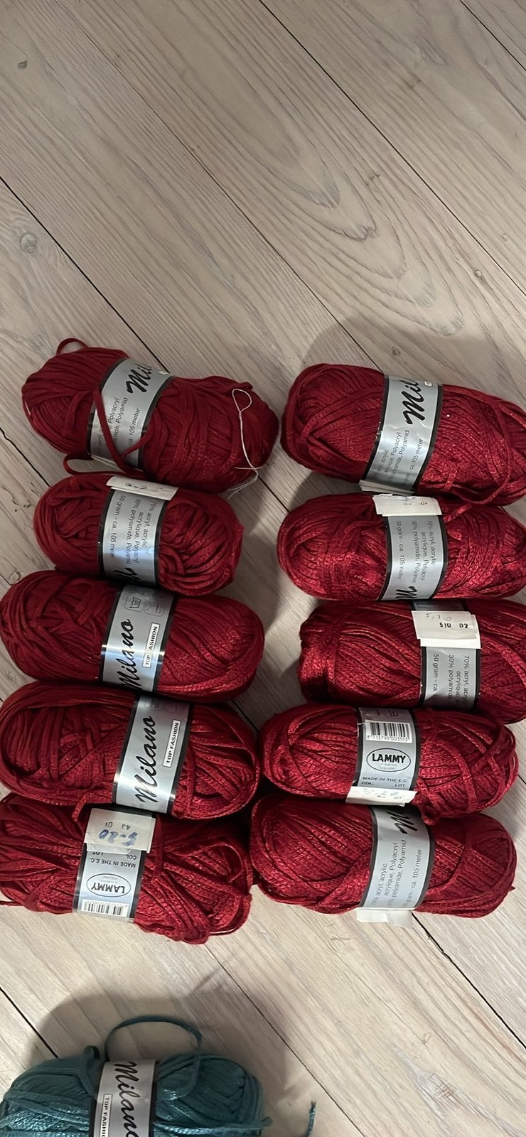 Brei haakwol, Ophalen, Nieuw