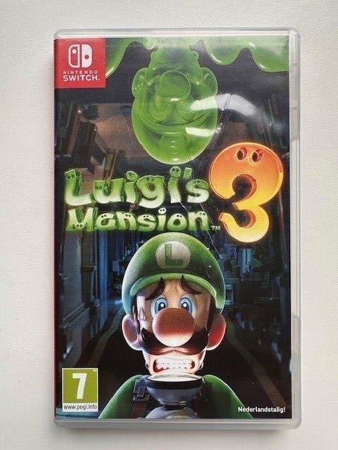 Nintendo Switch Luigi's Mansion 3, Games en Spelcomputers, Ophalen of Verzenden, Zo goed als nieuw