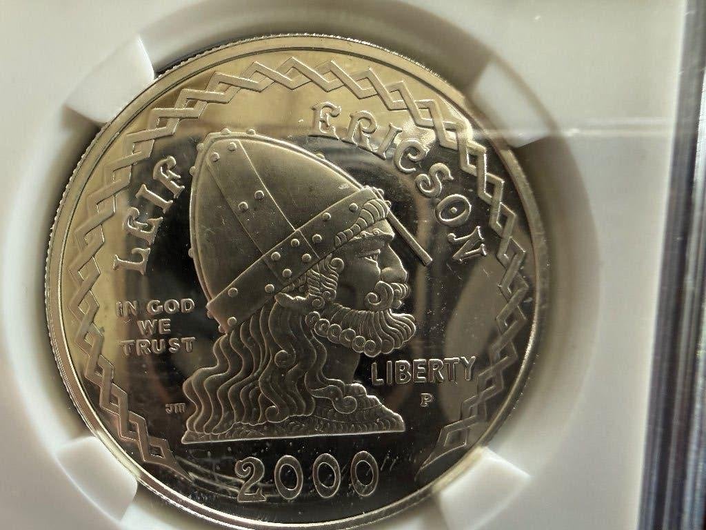 One Dollar 2000 zilver, Postzegels en Munten, Munten | Amerika, Verzenden, Zilver