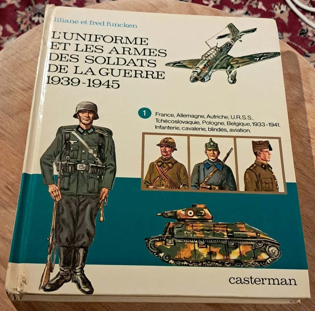 L'uniforme et les armes des soldats de la guerre 1939 - 1945, Enlèvement ou Envoi, Général, Deuxième Guerre mondiale, Utilisé