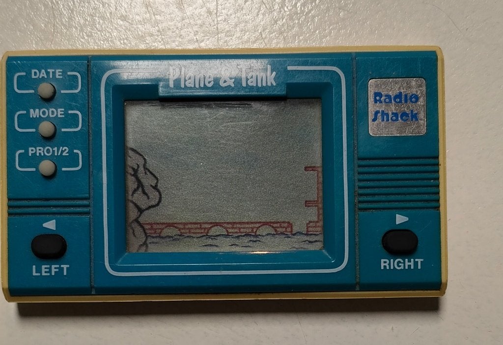 Vintage Radio Shack Plane & Tank Battle LCD-game, Enlèvement ou Envoi, Utilisé