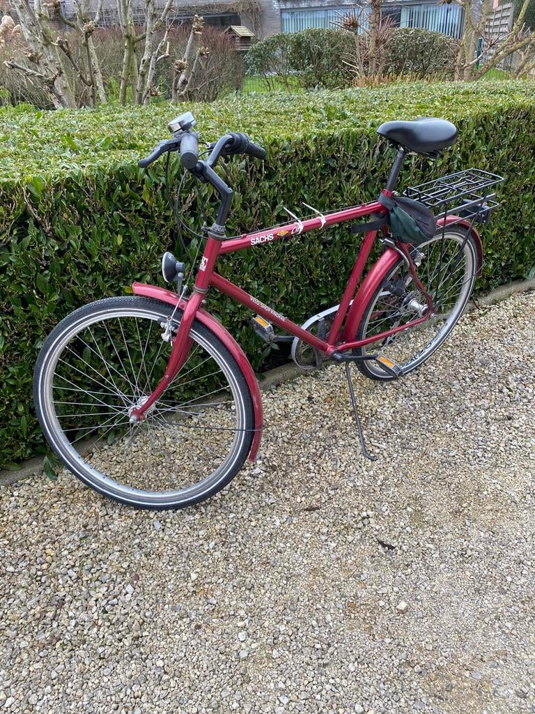 Heren fiets, Ophalen