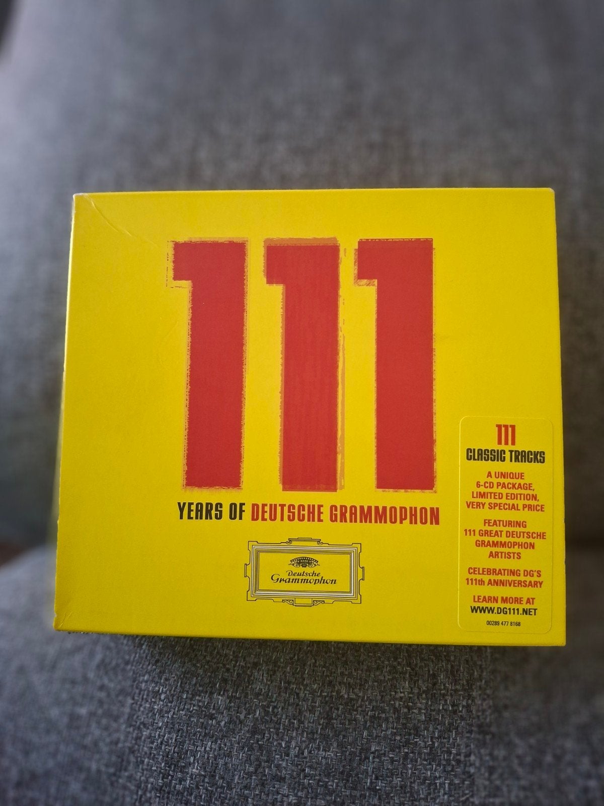 6 cd box 11 years of deutsche grammophon, Cd's en Dvd's, Ophalen of Verzenden