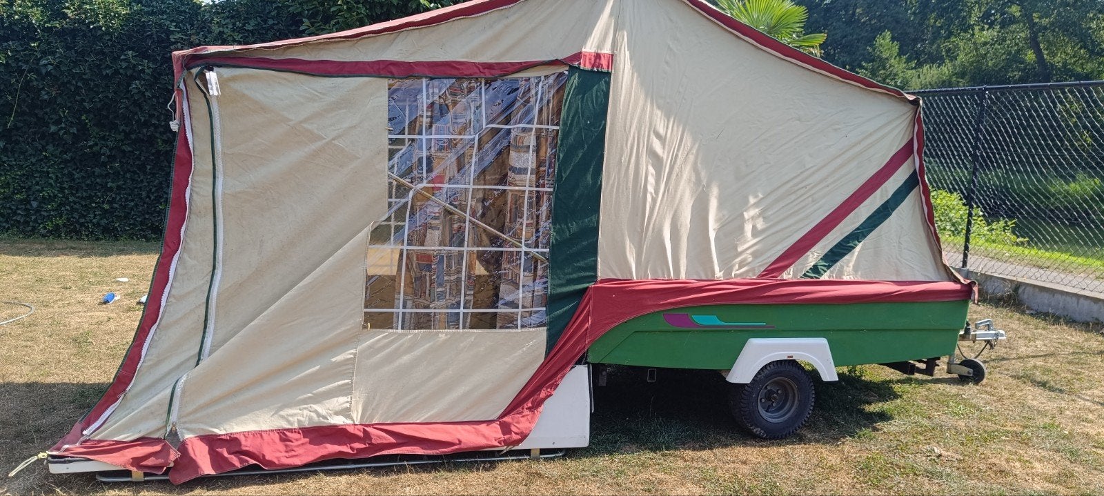 Tente roulotte pour 2 personnes, Enlèvement