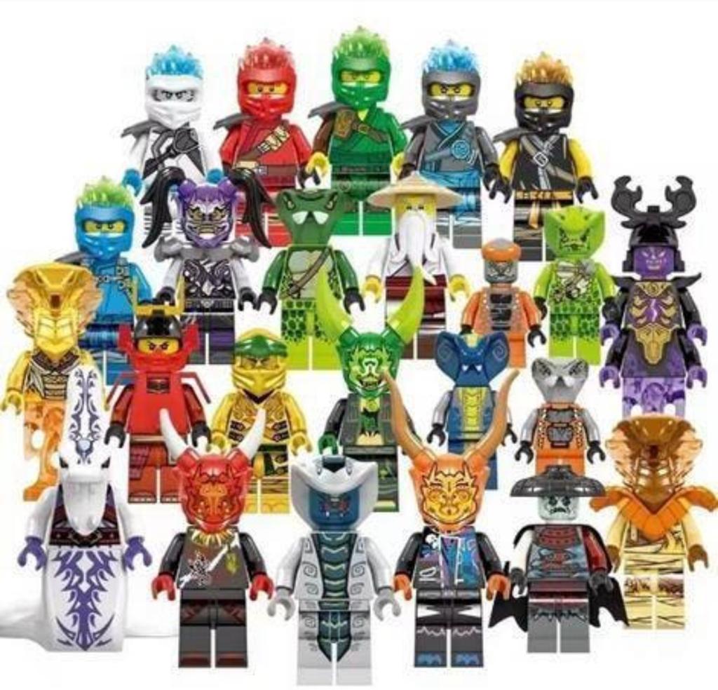 Lego ninjago mini figures, Kinderen en Baby's, Speelgoed | Duplo en Lego, Ophalen, Lego, Nieuw, Minifiguur