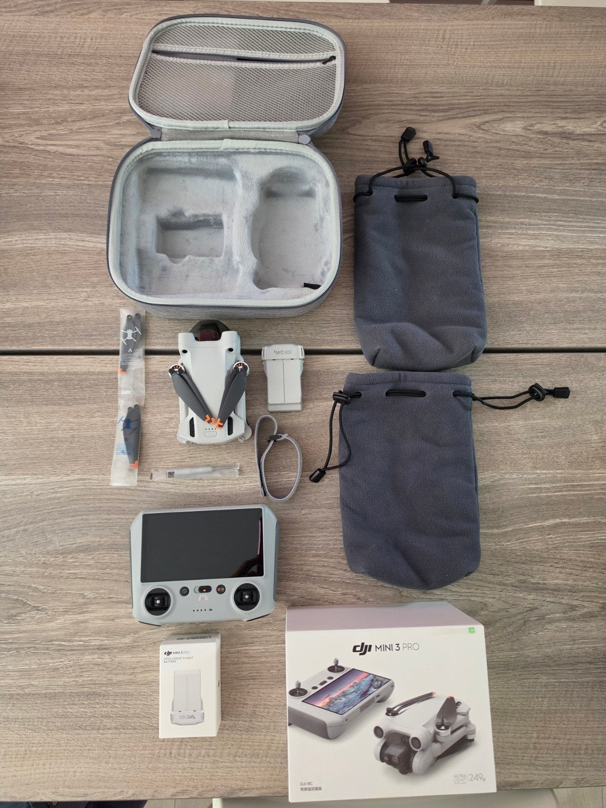 DJI Mini 3 Pro (RC RM330) in perfecte staat!, Ophalen, 30 tot 45 minuten, Cameradrone, Zo goed als nieuw