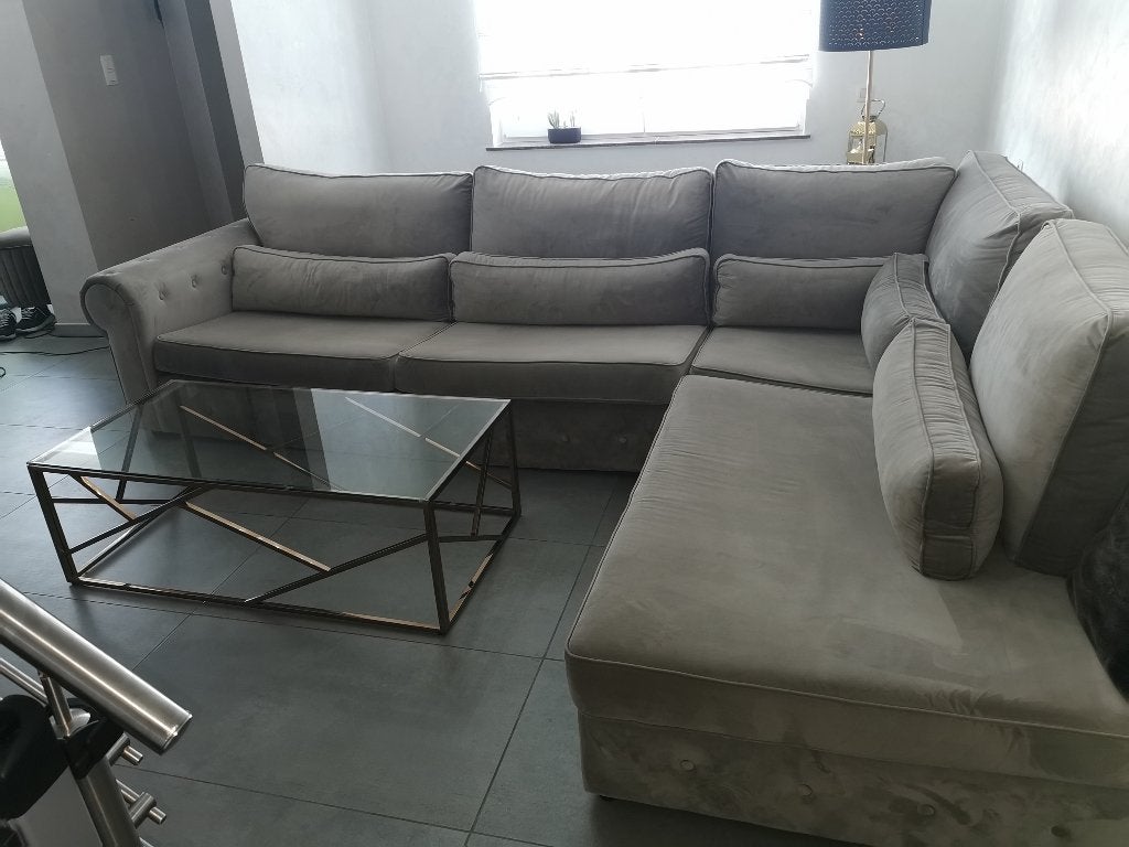 Canapé d'angle, Maison & Meubles, Canapés | Coins salons complets, Enlèvement, Utilisé, Tissus