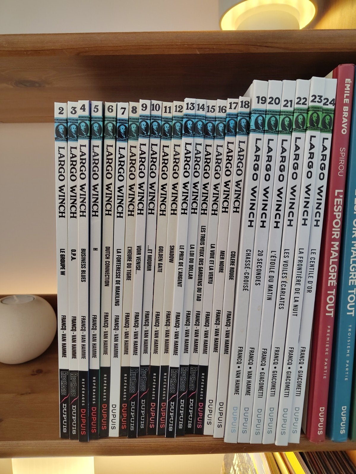 Largo Winch volumes 2-24, Boeken, Meerdere stripboeken, Ophalen of Verzenden, Zo goed als nieuw, Francq - Van Hamme
