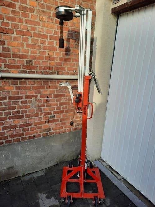 Plafondboor statief  van adamas statief met afzuiging opvang, Ophalen, 600 watt of meer, Zo goed als nieuw, Variabele snelheid