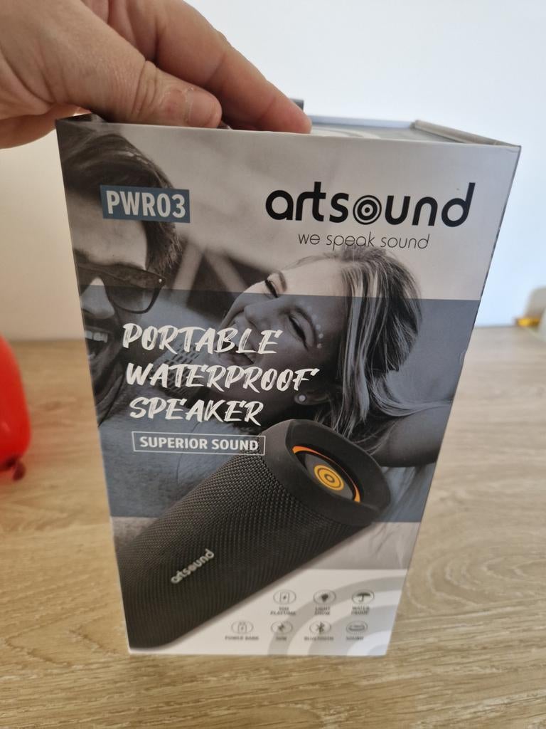 Portable waterproof speaker NIEUW, Ophalen of Verzenden