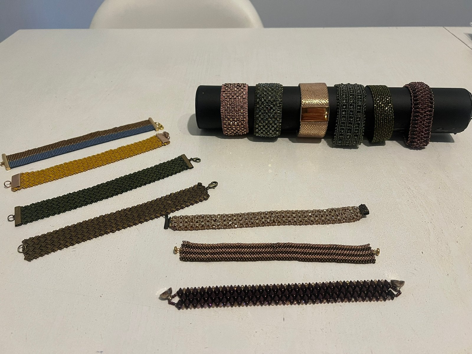 22 handmade armbanden, Ophalen of Verzenden, Nieuw