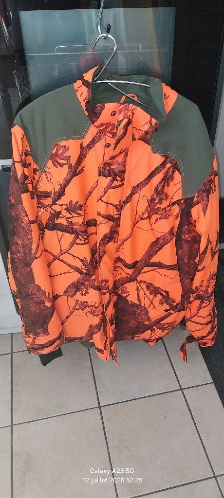 Veste chasse xxl, Kleding | Heren, Overige Herenkleding, Zo goed als nieuw, Ophalen of Verzenden