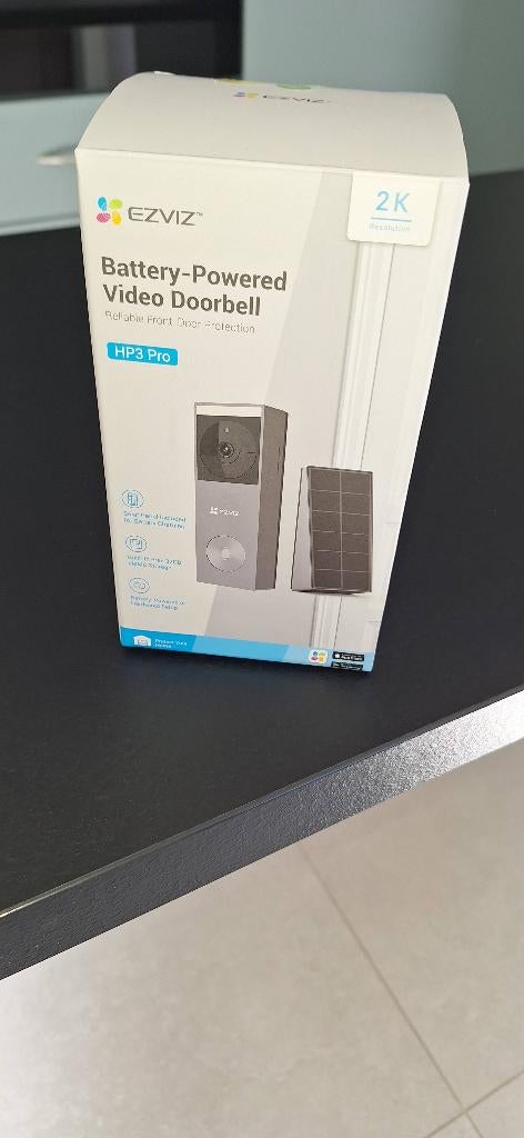Sonette connecter avec caméra, Envoi, Compatible avec les smartphones, Neuf, Sans fil
