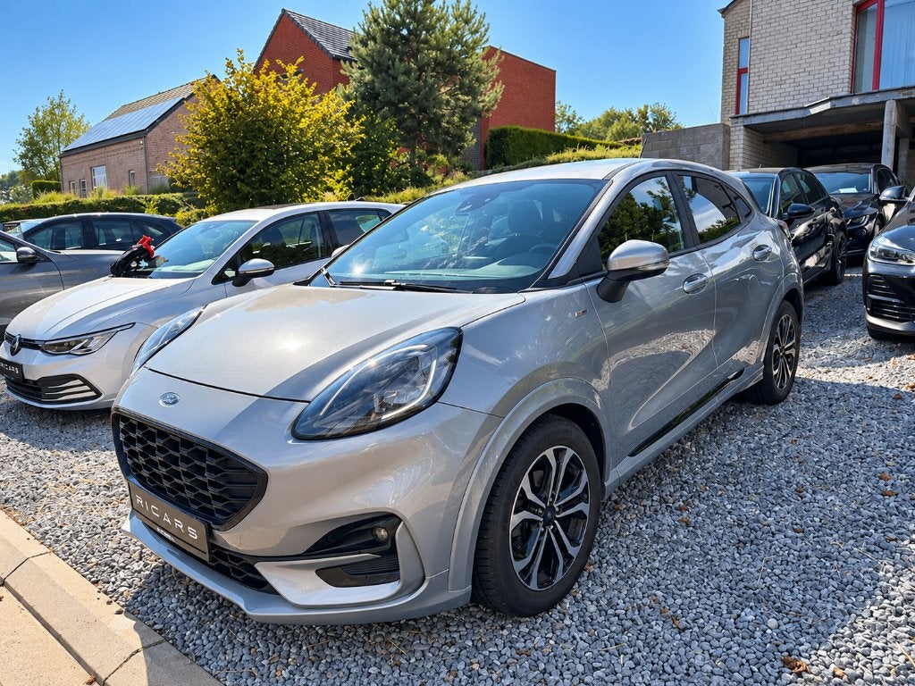 Ford Puma ST-Line Carplay GPS Airco Carnet MHEV GARANTIE 1J, Auto's, Stof, Puma, https://public.car-pass.be/vhr/225cd104-76e4-451e-8583-03c911941fd2?lang=fr