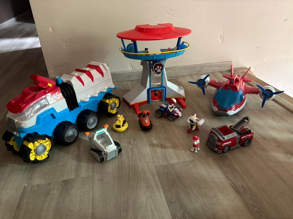 Set Paw Patrol, Kinderen en Baby's, Ophalen of Verzenden, Gebruikt