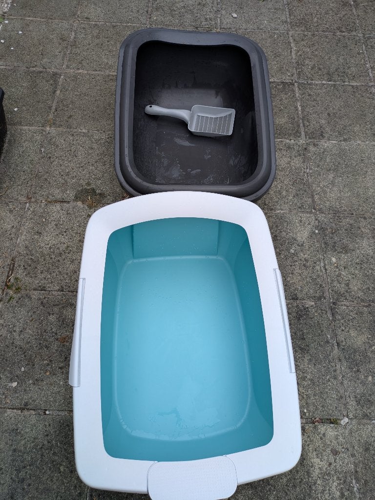 XXL kattenbak, Dieren en Toebehoren, Kattenbakken, Ophalen, Zo goed als nieuw, Open