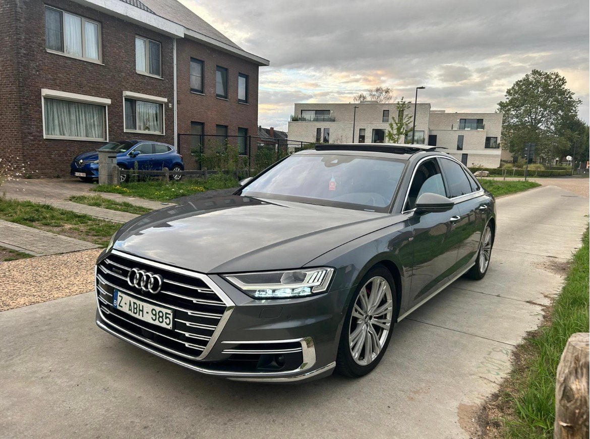 Audi A8 - Long - 2019 - Full - 155.000kms - Nieuw staat, Auto's, Audi, Automaat, 4 deurs, Leder, Bedrijf