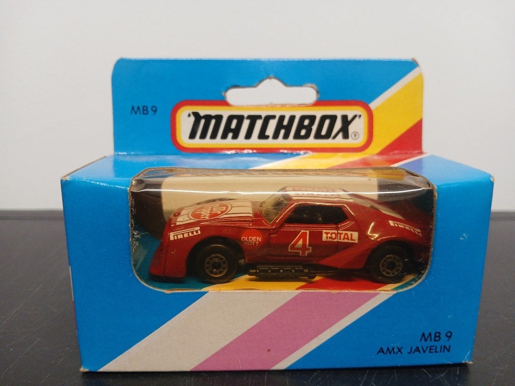 MINIATURE VOITURE MATCHBOX MB9 AMX JAVELIN, Enlèvement ou Envoi, Comme neuf, Voiture, Matchbox