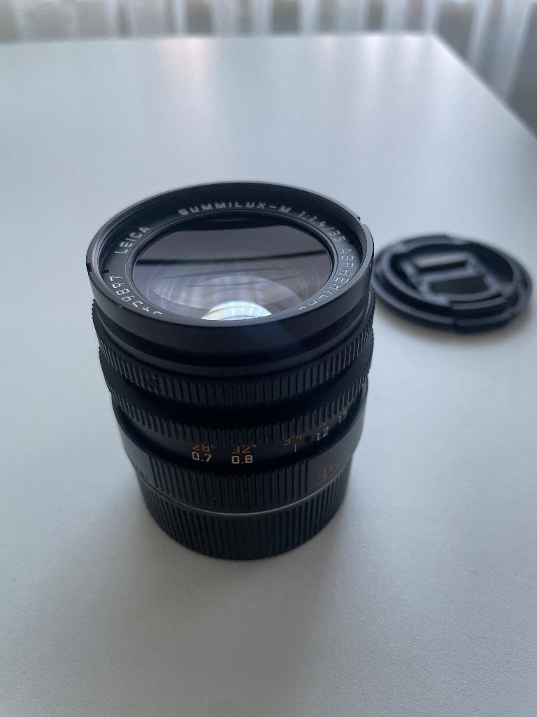 Leica Summilux-M 11873 35mm 1.4 ASPHERICAL, Enlèvement, Comme neuf, Compact, Leica