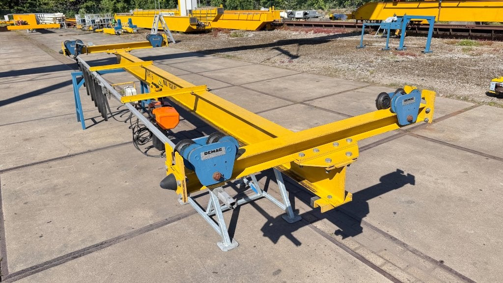 Demag onderhangkraan 4.730 mm / 1 ton / 6 m hh, Ophalen, Gebruikt, Elektrisch