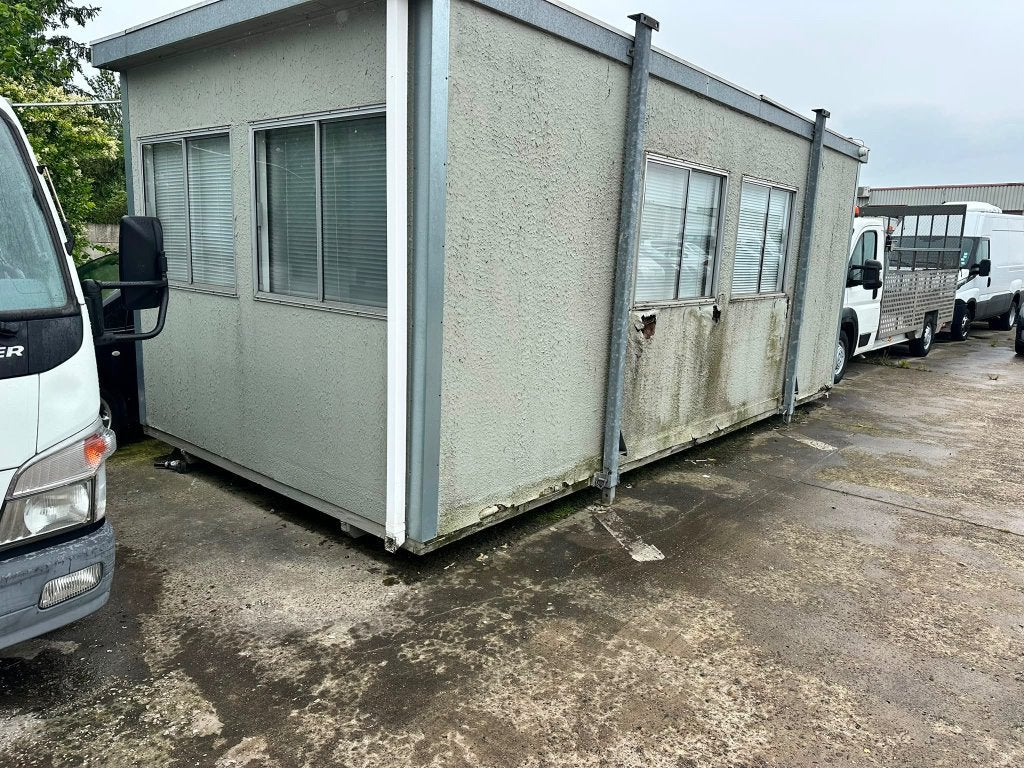 Bureaucontainer 13 m² met airco, Doe-het-zelf en Bouw, Containers, Ophalen